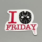 I (love) Friday Sticker