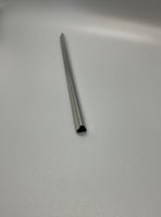 Stainless Steel Straw - Silver Heart